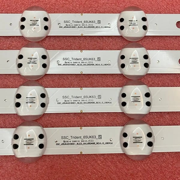 LED Baggrundsbelysning, Kompatibel med Flere TV-Modeller, Nem Installation