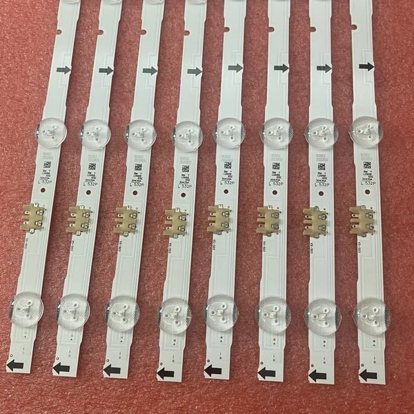 LED-taustavalo, 1362 mm pituus, yhteensopivuus UN65H6350 UN65H6400 UN65H6300 UN65J6400 UE65H6400, SMD-materiaali, valovirta 60, keskimääräinen käyttöikä 10000 tuntia