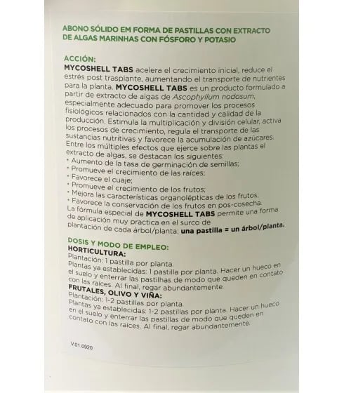 Mykorrhiza Rotpiller, 1500 stycken, Algextrakt, Främjar Rotväxt, Ökar Framgångsgraden, Minskar Behovet av Omplantering