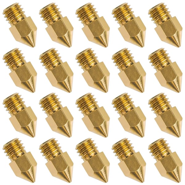 3D-printerdyser, flere størrelser, holdbart metalmateriale,0.2MM, gøre-forskel