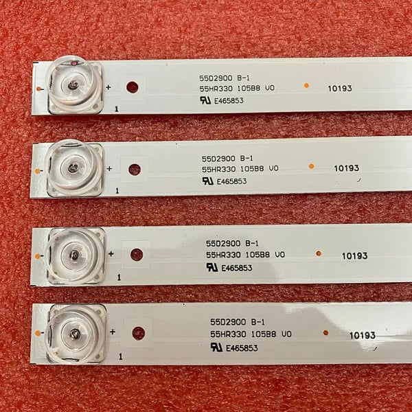 LED-bakgrundsbelysningsremsa, kompatibel med THOMSON 55UD6216 och 55UD6236.