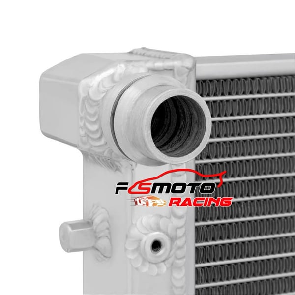 Radiator, Aluminiumkonstruktion, Forbedret Kølekapacitet,Radiator og 2 blæsere