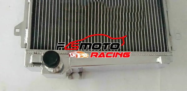 Radiator, legering aluminium, 3-række design, passer til kompakt bil 3-serie 320/323i/Alpina C1, frontplacering