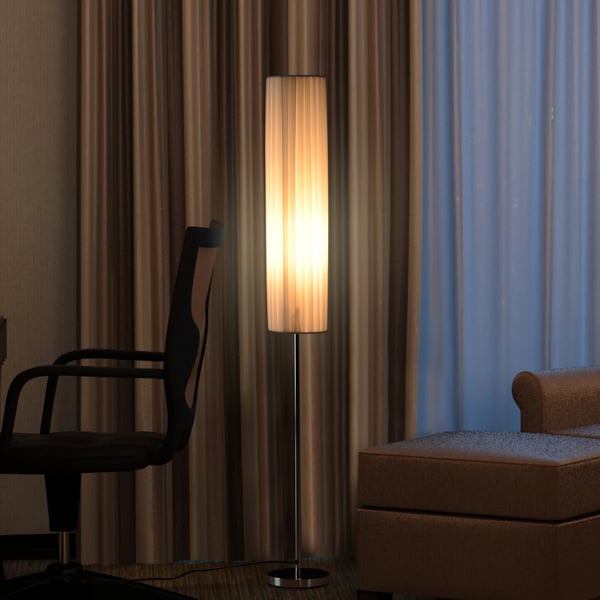 Gulvlampe, Justerbar Højde, E27 Sokkeltype, 31-40W Effekt, 220-240V Spænding, CE og ROHS Certificeret
