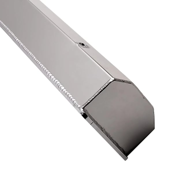 Høj Aluminium Rocker Valve Cover, Passer til SBC Motorer 283-400, Baffled Breather Hole, Holdbar Aluminium Konstruktion