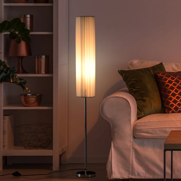 Gulvlampe, Justerbar Højde, E27 Sokkeltype, 31-40W Effekt, 220-240V Spænding, CE og ROHS Certificeret