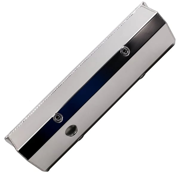 Høj Aluminium Rocker Valve Cover, Passer til SBC Motorer 283-400, Baffled Breather Hole, Holdbar Aluminium Konstruktion