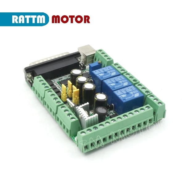 Breakout Board, Højhastighedsbehandlingschip, Understøtter CNC-maskiner, Stabil drift, CE-certificeret, Brugervenlig installation