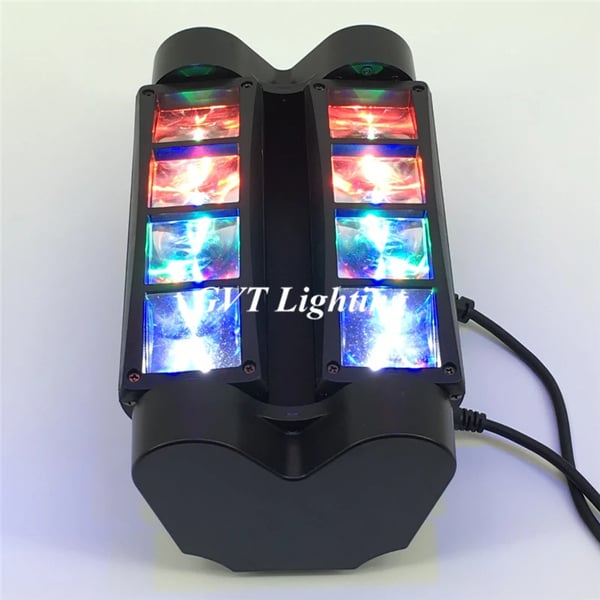 Scenbelysning, Mini LED Spindellampa, Hög Effekt, Dynamiska Effekter