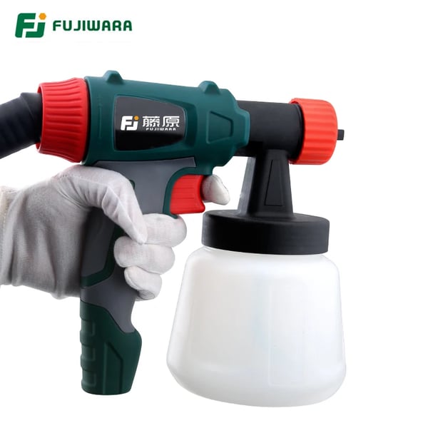Elektrisk Spraypistol, Dyse Diameter 2,5 mm, 800W Udgangseffekt, 900ml Beholder Volumen, Tomgangshastighed 1800rpm, Vægt 2,5kg