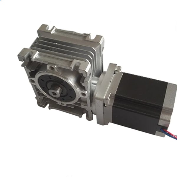 Orm Reducer, 11mm Indgangsaksel, NEMA 23 Motor, Ratio52Nm