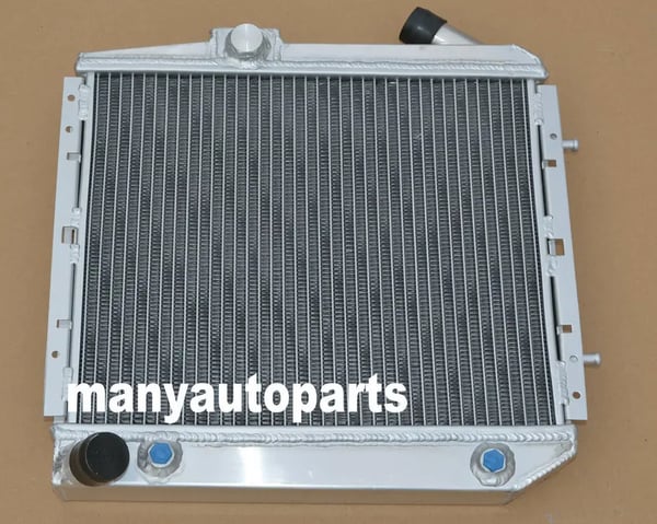Aluminiumkøler til Renault 5 Super 5/R5 GT Turbo, 52MM tykkelse, forbedret køling, holdbar konstruktion