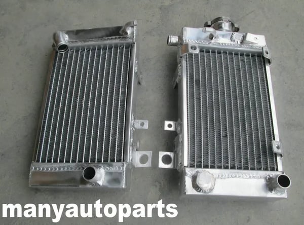Aluminiumradiator, 40% øget kølekapacitet, robust design, TIG-svejset konstruktion