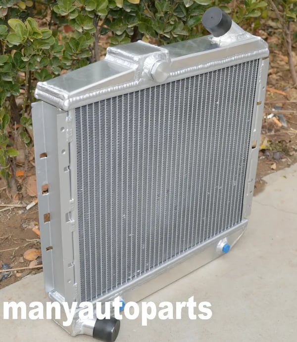 Aluminiumkøler til Renault 5 Super 5/R5 GT Turbo, 52MM tykkelse, forbedret køling, holdbar konstruktion