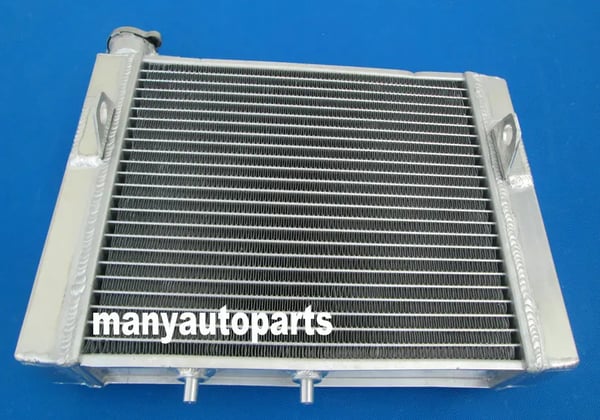 Radiator, Aluminium, 2,5 kg, Passer til CAN-AM OUTLANDER 500 / 650 / 800 modeller, Øget kølekapacitet, Fuld svejset design