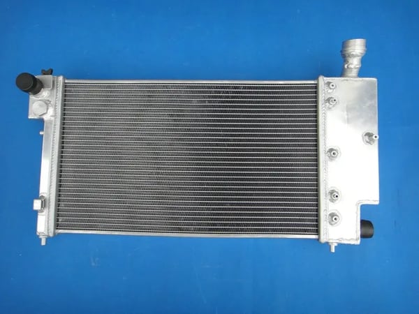 Aluminiumkøler, 2 række konfiguration, kerne størrelse 520mm x 315mm x 50mm, inkluderer blæsere, til Peugeot 106 GTI & Rallye, til Citroen Saxo/VTR