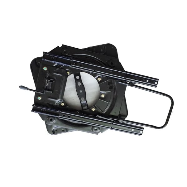 Bil sæde drejelig, 360º rotation, 90º justerbar vinkel, skyderejse 22cm, ydre skinne længde 385mm, dimensioner 390mm x 360mm