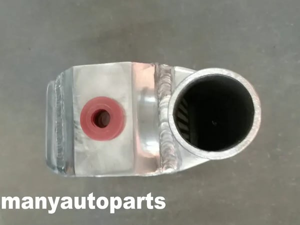 Universel Aluminium Intercooler, 235mm x 95mm Kerne Størrelse, 63mm Indløb/Udløb, Letvægtsdesign