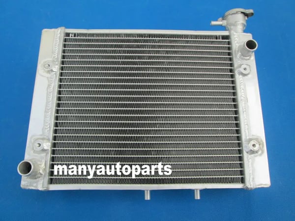 Radiator, Aluminium, 2,5 kg, Passer til CAN-AM OUTLANDER 500 / 650 / 800 modeller, Øget kølekapacitet, Fuld svejset design