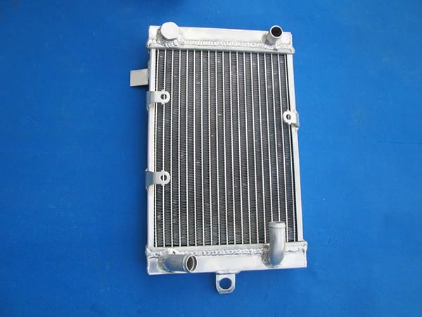Radiator, Aluminiumkonstruktion, Kompatibilitet med SUZUKI BURGMAN AN 400 K3,Sølv