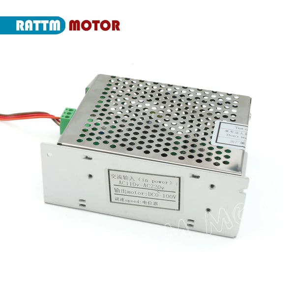 Spindelmotor, 500W, 12-100VDC, 12000 omdr./min, Diameter 52mm, Maksimal moment 0.5N.m