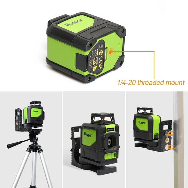 Laser Niveau, Alsidige Tilstande, Holdbart Design,Grøn Laser Niveau