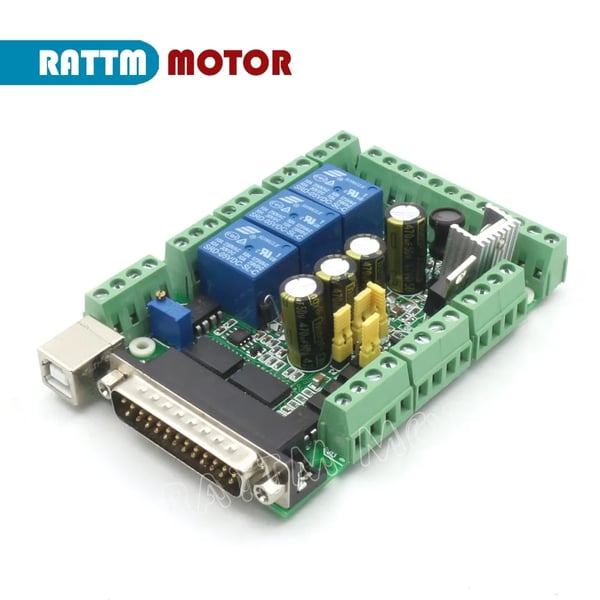 Breakout Board, Højhastighedsbehandlingschip, Understøtter CNC-maskiner, Stabil drift, CE-certificeret, Brugervenlig installation