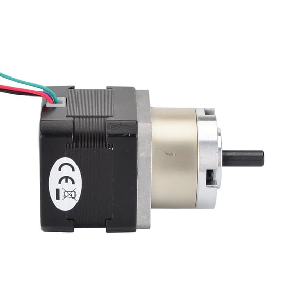 Stepper motor, gear 5:1 planetgear, 33 mm længde