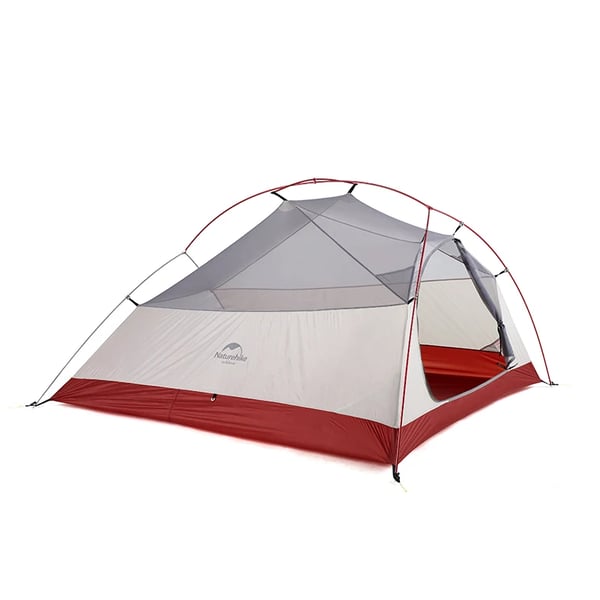 Trekking Telt, Ultralight Design, Vejrbestandig,20D Marineblå