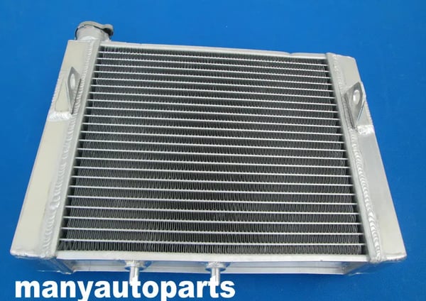 Radiator, Aluminium, 2,5 kg, Passer til CAN-AM OUTLANDER 500 / 650 / 800 modeller, Øget kølekapacitet, Fuld svejset design