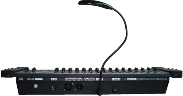 DMX 384A DJ-kontroller, hög ljusflöde, professionell scenbelysning, energieffektiv