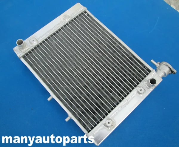 Radiator, Aluminium, 2,5 kg, Passer til CAN-AM OUTLANDER 500 / 650 / 800 modeller, Øget kølekapacitet, Fuld svejset design
