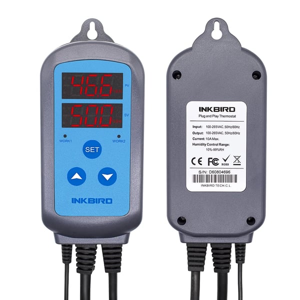 Digital Fugtcontroller, Automatisk Fugtstyring, Høj Præcision,EU-stik