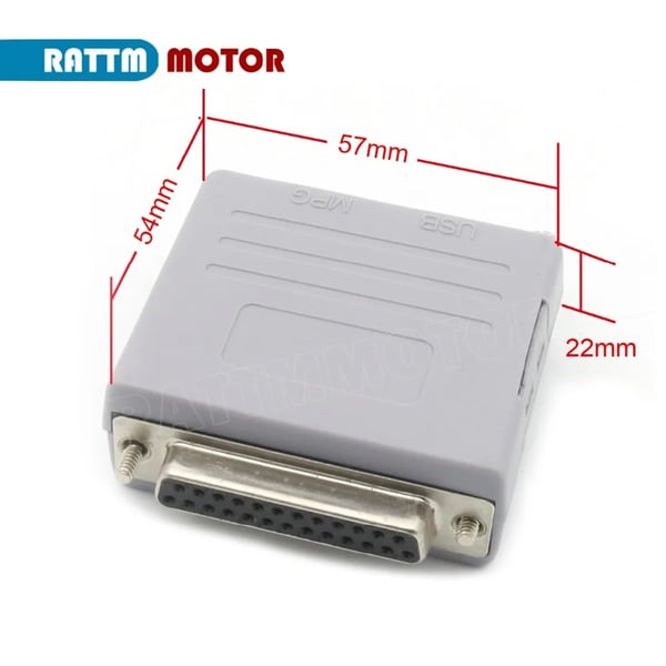 USB bevægelseskontroller, 200 kHz frekvens, understøtter 6 akser, dimensioner 57x54x22 mm, kompatibel med Windows 7/8/XP, 0,2 kg vægt