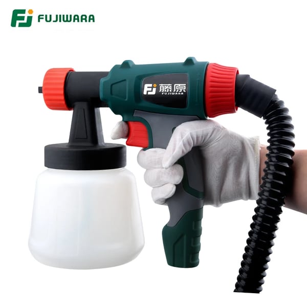 Elektrisk Spraypistol, Dyse Diameter 2,5 mm, 800W Udgangseffekt, 900ml Beholder Volumen, Tomgangshastighed 1800rpm, Vægt 2,5kg