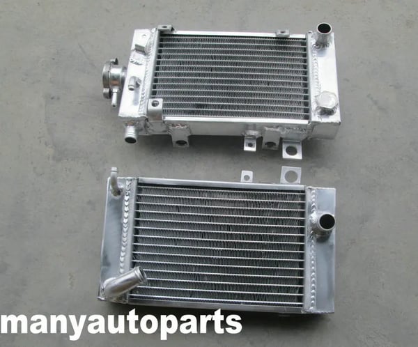 Aluminiumradiator, 40% øget kølekapacitet, robust design, TIG-svejset konstruktion
