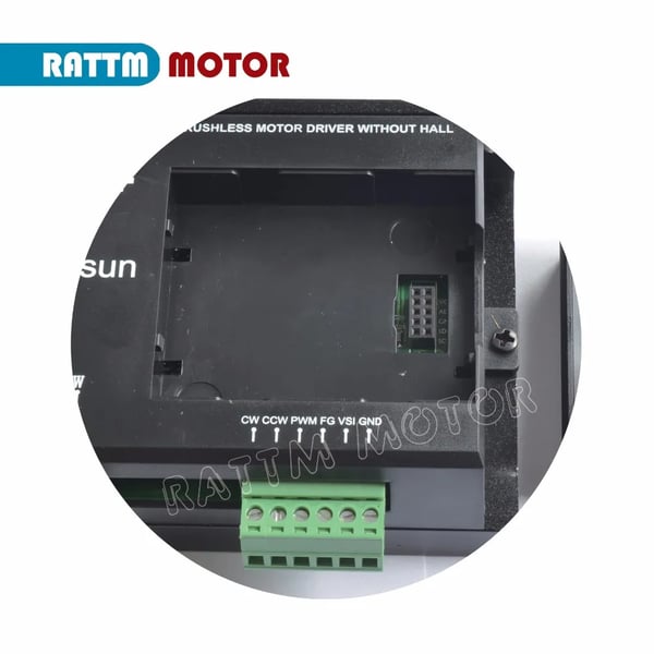 Børsteløs Spindelmotor, 400W, 600W Driver, 24VDC - 60VDC Indgangsspænding, 12000 RPM Maksimal Hastighed, 5.6A Driver Strøm