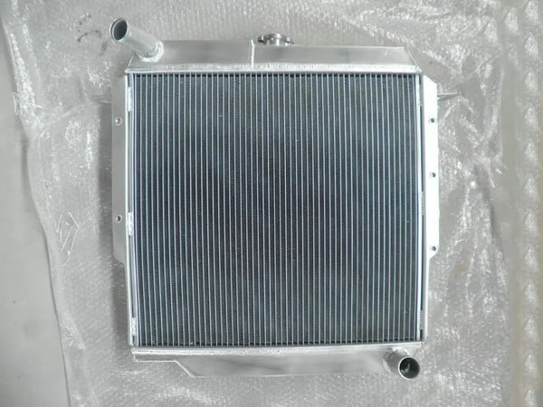 Radiator og ventilator kit, aluminium, kompatibel med 4x4 køretøjsmodel FJ73/FJ75, forbedret køleeffektivitet, nem installation