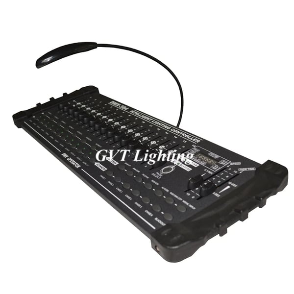 DMX Controller, 15 W Effekt, 90-240V Spænding, CE Certificering, FCC Certificering, 38,5 x 24 x 4,5 cm Dimensioner