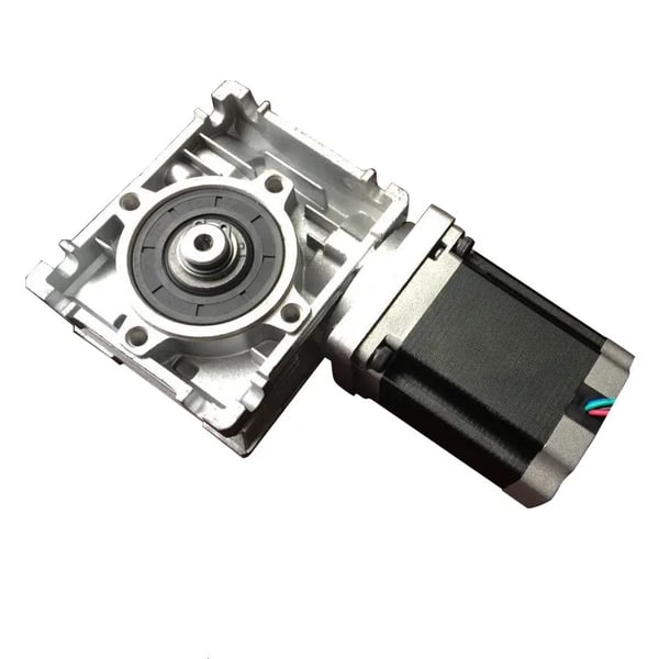 Orm Reducer, 11mm Indgangsaksel, NEMA 23 Motor, Ratio52Nm