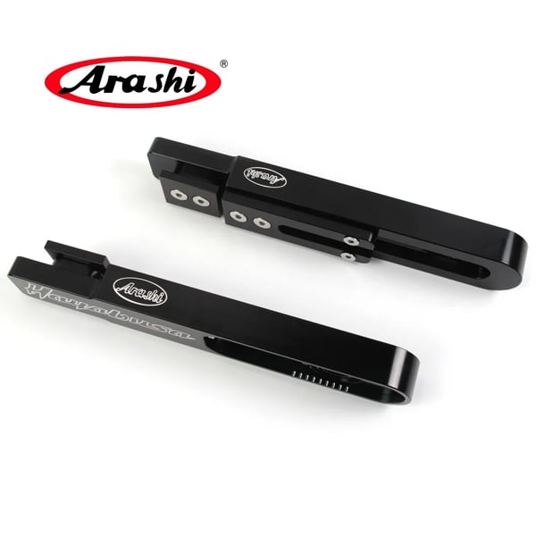 Swingarm forlængelsessæt, passer til HAYABUSA GSXR1300, justerbar længde 215-285mm,1 Par Sort