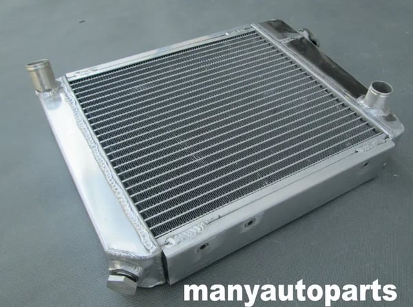 Alloy-radiator, 50MM 2-kärnig design, förbättrad kylprestanda, hållbar legeringskonstruktion