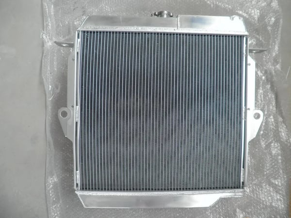 Radiator og ventilator kit, aluminium, kompatibel med 4x4 køretøjsmodel FJ73/FJ75, forbedret køleeffektivitet, nem installation