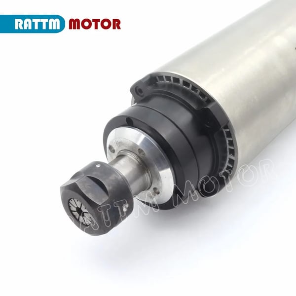 CNC-akselimoottoripaketti, 2,2 kW teho, 220 VAC jännite, 400 Hz taajuus, 24000 RPM nopeus, ER20 holkkityyppi