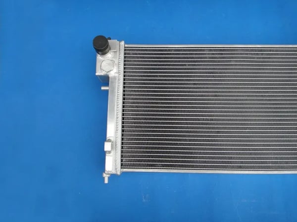 Aluminiumkøler, 2 række konfiguration, kerne størrelse 520mm x 315mm x 50mm, inkluderer blæsere, til Peugeot 106 GTI & Rallye, til Citroen Saxo/VTR