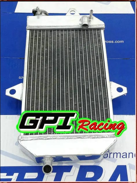 Radiator, Aluminium, 10 in x 10 in x 10 in, Kompatibel med YAMAHA Banshee YFZ350, 40% Øget Kølekapacitet, Vægt: 1,5 kg