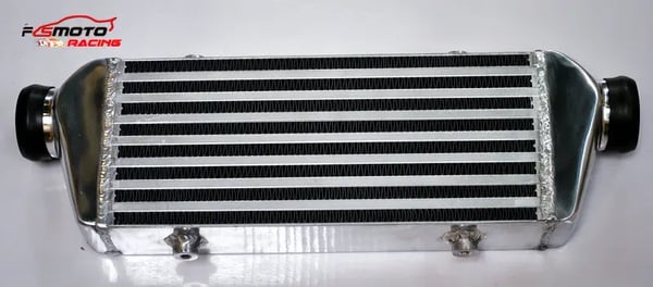 Turbo Intercooler, Aluminium Materiale, Kerne Størrelse 280mm x 300mm x 76mm, Samlet Størrelse 460mm x 330mm x 80mm, Indløbs/Udløbs Størrelse Φ76mm