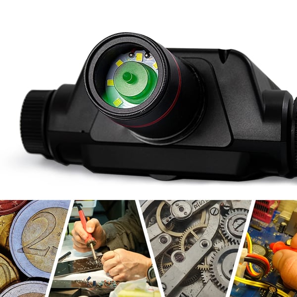 Digitalt mikroskop, 3 MP-sensor, 260x förstoring, HDMI/USB-utgång,ADSM301