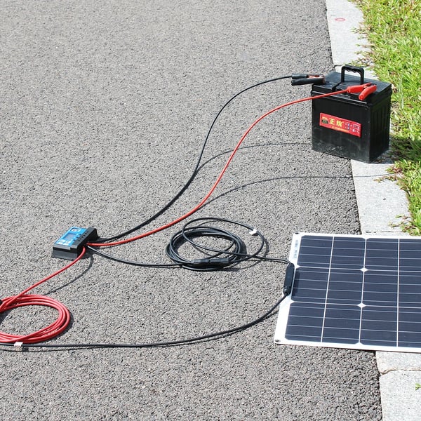 Solpanel, Flexibel Design, Hög Effektivitet,100w solpanel