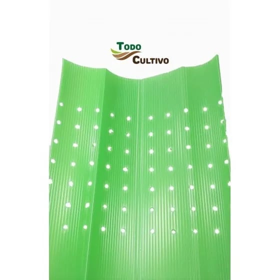 Öppen träskyddsrör, 80 cm hög, perforerad design,20 datorer